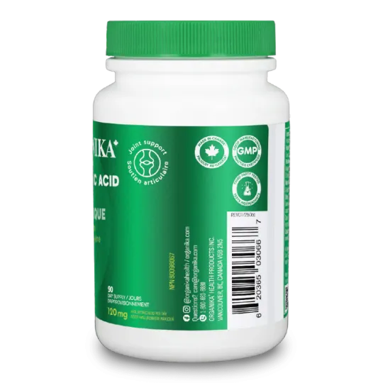 Organika Hyaluronic Acid With Vitamin C  90 Vegi Capsules | Unbeatable Prices, Daily Deals | VITASHOP