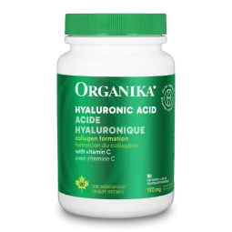 Organika Hyaluronic Acid With Vitamin C  90 Vegi Capsules | Unbeatable Prices, Daily Deals | VITASHOP