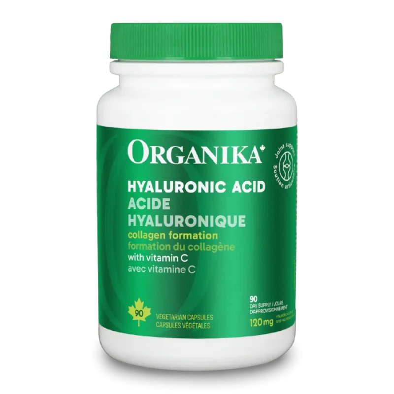 Organika Hyaluronic Acid With Vitamin C  90 Vegi Capsules | Unbeatable Prices, Daily Deals | VITASHOP