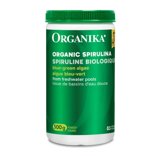 Organika 오가니카 스피루리나 분말 - 유기농 인증 500g | 매일 업데이트되는 특가 상품 | VITASHOP