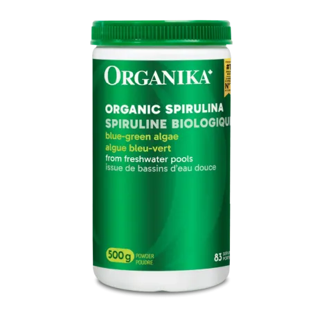 Organika 오가니카 스피루리나 분말 - 유기농 인증 500g | 매일 업데이트되는 특가 상품 | VITASHOP
