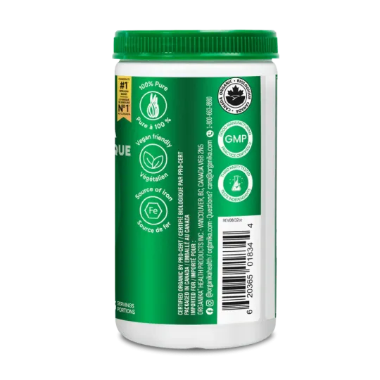 Organika 오가니카 스피루리나 분말 - 유기농 인증 500g | 매일 업데이트되는 특가 상품 | VITASHOP