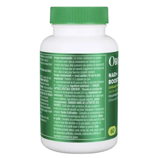 Organika Organika NAD+ Booster 60 Veg Caps | 매일 업데이트되는 특가 상품 | VITASHOP