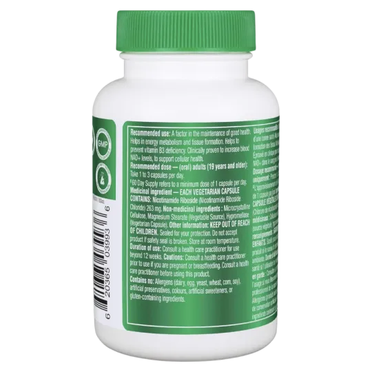 Organika Organika NAD+ Booster 60 Veg Caps | 매일 업데이트되는 특가 상품 | VITASHOP