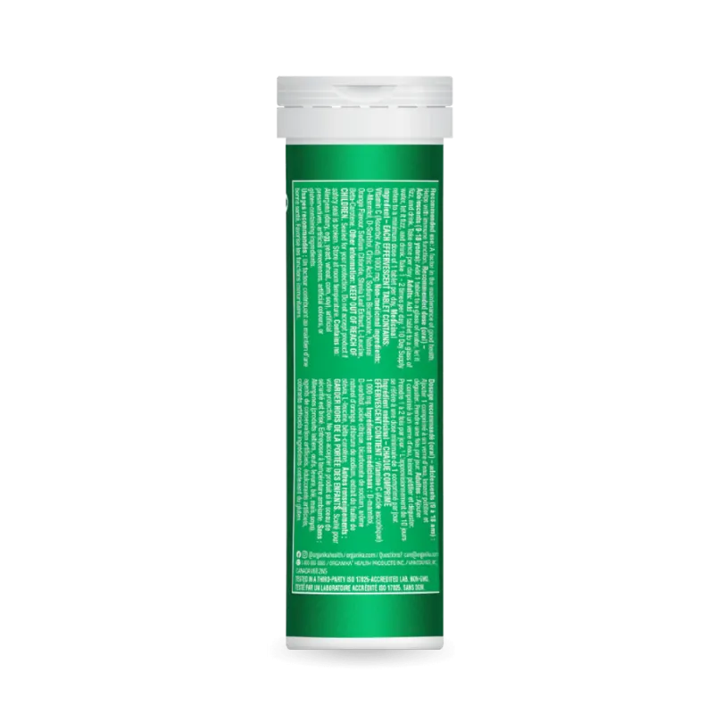 Organika Instant C With Stevia 8 Tubes 10 Tablets | Unbeatable Prices, Daily Deals | VITASHOP