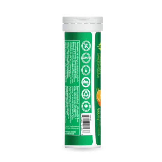 Organika Instant C With Stevia 8 Tubes 10 Tablets | Unbeatable Prices, Daily Deals | VITASHOP