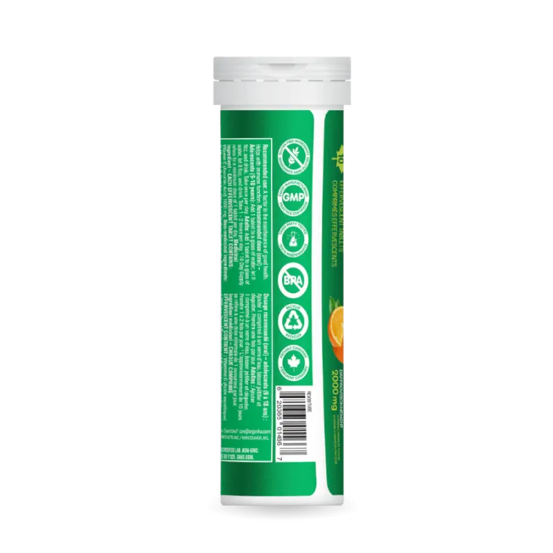 Organika Instant C With Stevia 8 Tubes 10 Tablets | Unbeatable Prices, Daily Deals | VITASHOP