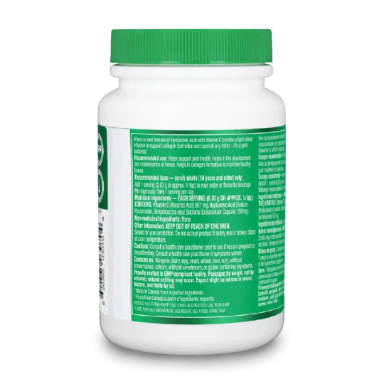 Hyaluronic Acid With Vitamin C  100 g | Safest & Easiest Shopping Vitamins Online | VITASHOP