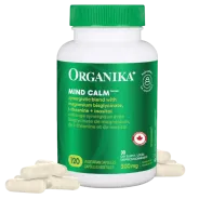 Organika Mind Calm Capsules with Magnesium Bisglycinate & L-Theanine 120caps | Unbeatable Prices, Daily Deals | VITASHOP