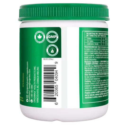 Organika [2 for Deal] 마그네슘 비스글리시네이트 & L-테아닌이 함유된 마인드 카밍 파우더 216g | 매일 업데이트되는 특가 상품 | VITASHOP