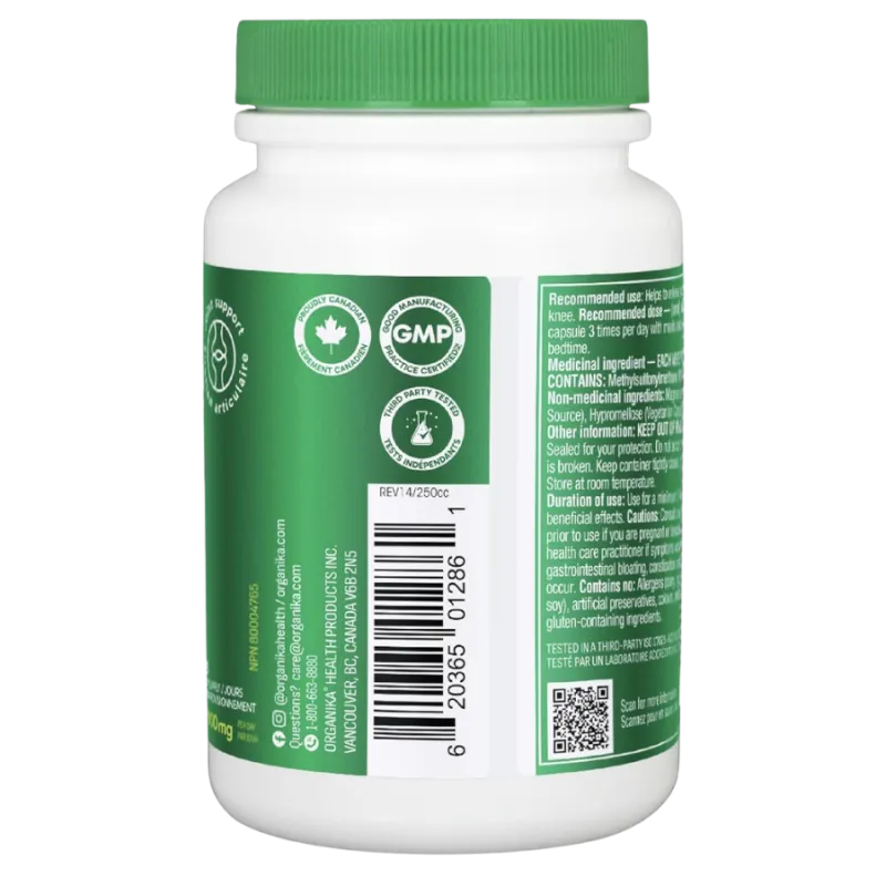 MSM 90 Vegi Capsules | Safest & Easiest Shopping Vitamins Online | VITASHOP