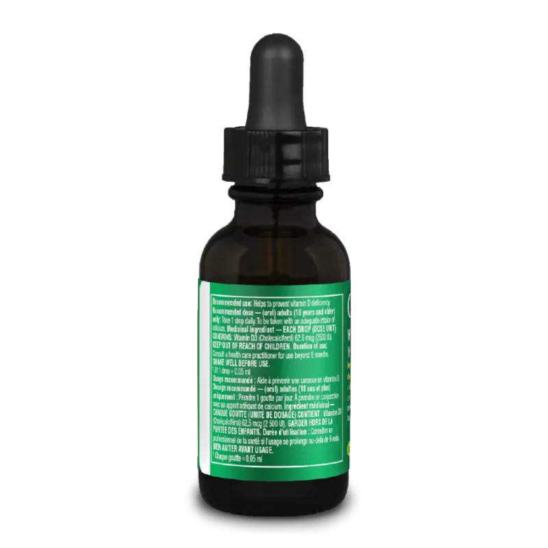 Organika Vitamin D3 Liquid 2500 Iu 30 ml | Unbeatable Prices, Daily Deals | VITASHOP