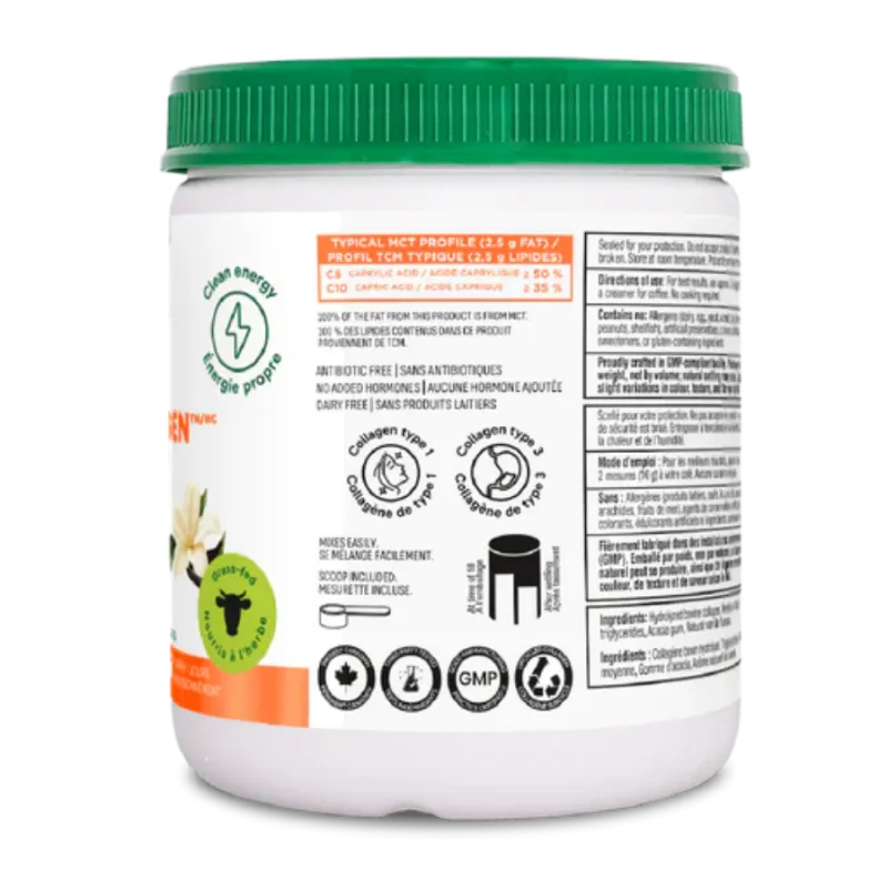 Enhanced Collagen Boost W Mct Oil Vanilla 150 g | Safest & Easiest Shopping Vitamins Online | VITASHOP