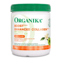 Organika Enhanced Collagen Boost W Mct Oil Vanilla 150 g | Unbeatable Prices, Daily Deals | VITASHOP