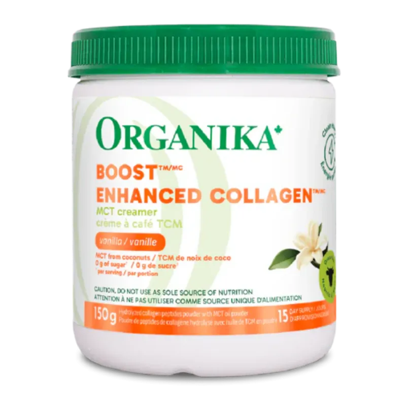 Enhanced Collagen Boost W Mct Oil Vanilla 150 g | Safest & Easiest Shopping Vitamins Online | VITASHOP