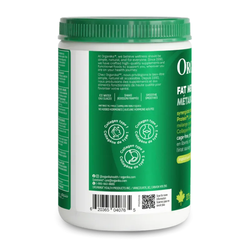 Organika Metaboost Fat Metabolizing Complex Powder 275g | Unbeatable Prices, Daily Deals | VITASHOP