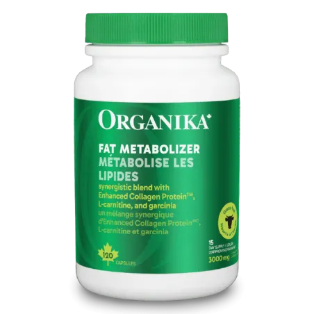 Organika Metaboost Fat Metabolizing Complex 120 Capsules