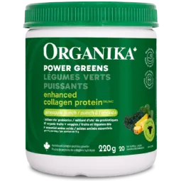 Organika Enhanced Collagen Protein Power Greens with Probiotics | Unbeatable Prices, Daily Deals | VITASHOP