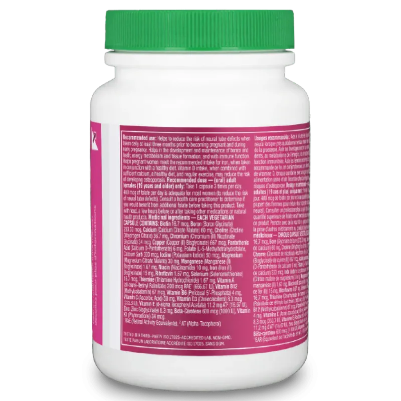 PRENATAL ESSENTIEL 90VCAPS by Organika| BEST DEALS | VitaShop