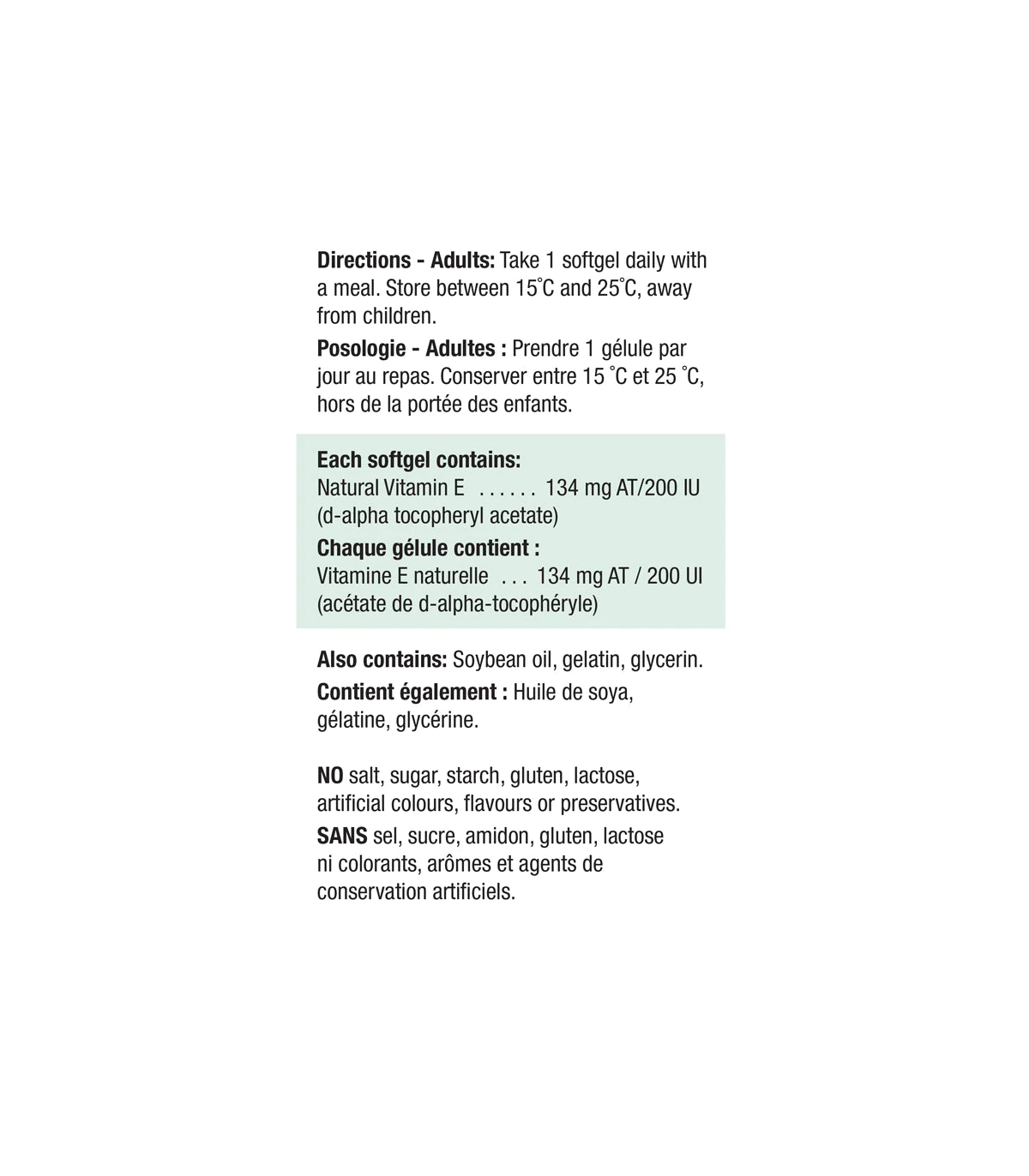 Jamieson Vitamin E 200 IU 100 Softgels | 每天不同折扣, 全网最低价格 | 种类齐全的保健品店铺 VITASHOP, 只有你想不到, 没有你买不到 !
