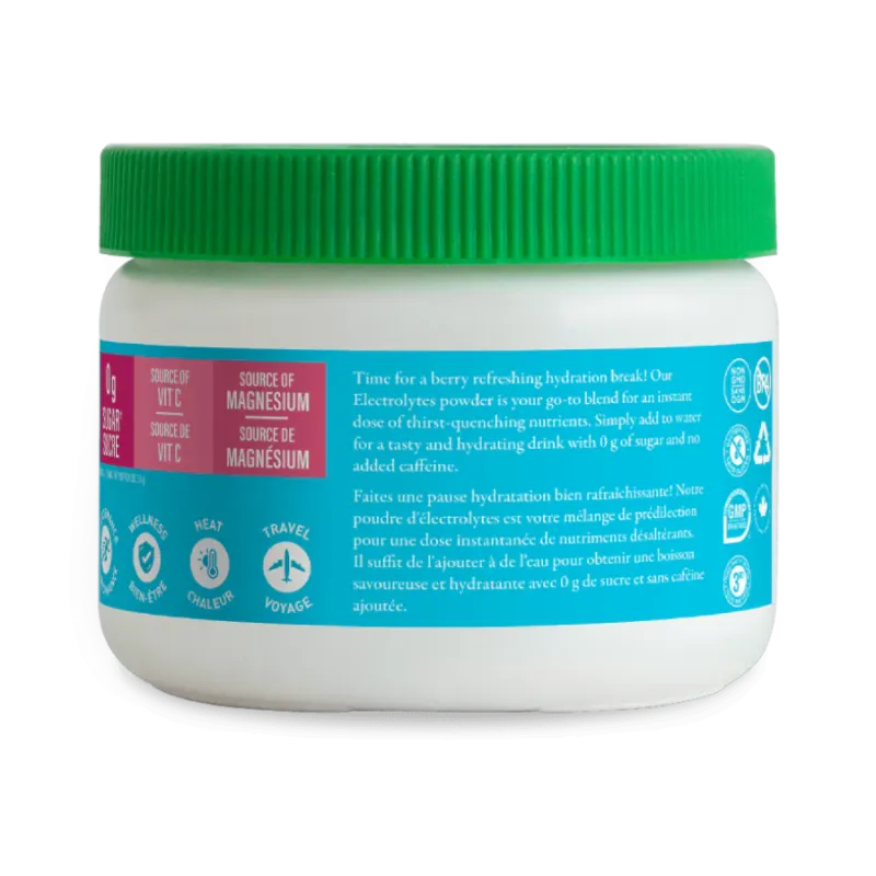 Organika Organika Electrolytes Powder Wild Raspberry 210 g | Unbeatable Prices, Daily Deals | VITASHOP