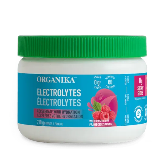Organika Organika Electrolytes Powder Wild Raspberry 210 g | Unbeatable Prices, Daily Deals | VITASHOP