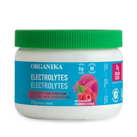 Organika Organika Electrolytes Powder Wild Raspberry 210 g | Unbeatable Prices, Daily Deals | VITASHOP