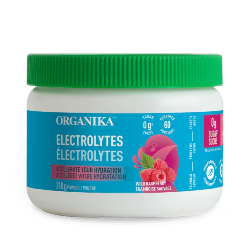 Organika Organika Electrolytes Powder Wild Raspberry 210 g | Unbeatable Prices, Daily Deals | VITASHOP