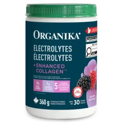 Organika Electrolytes Enhanced Collagen Wild Berry 360 g | Unbeatable Prices, Daily Deals | VITASHOP