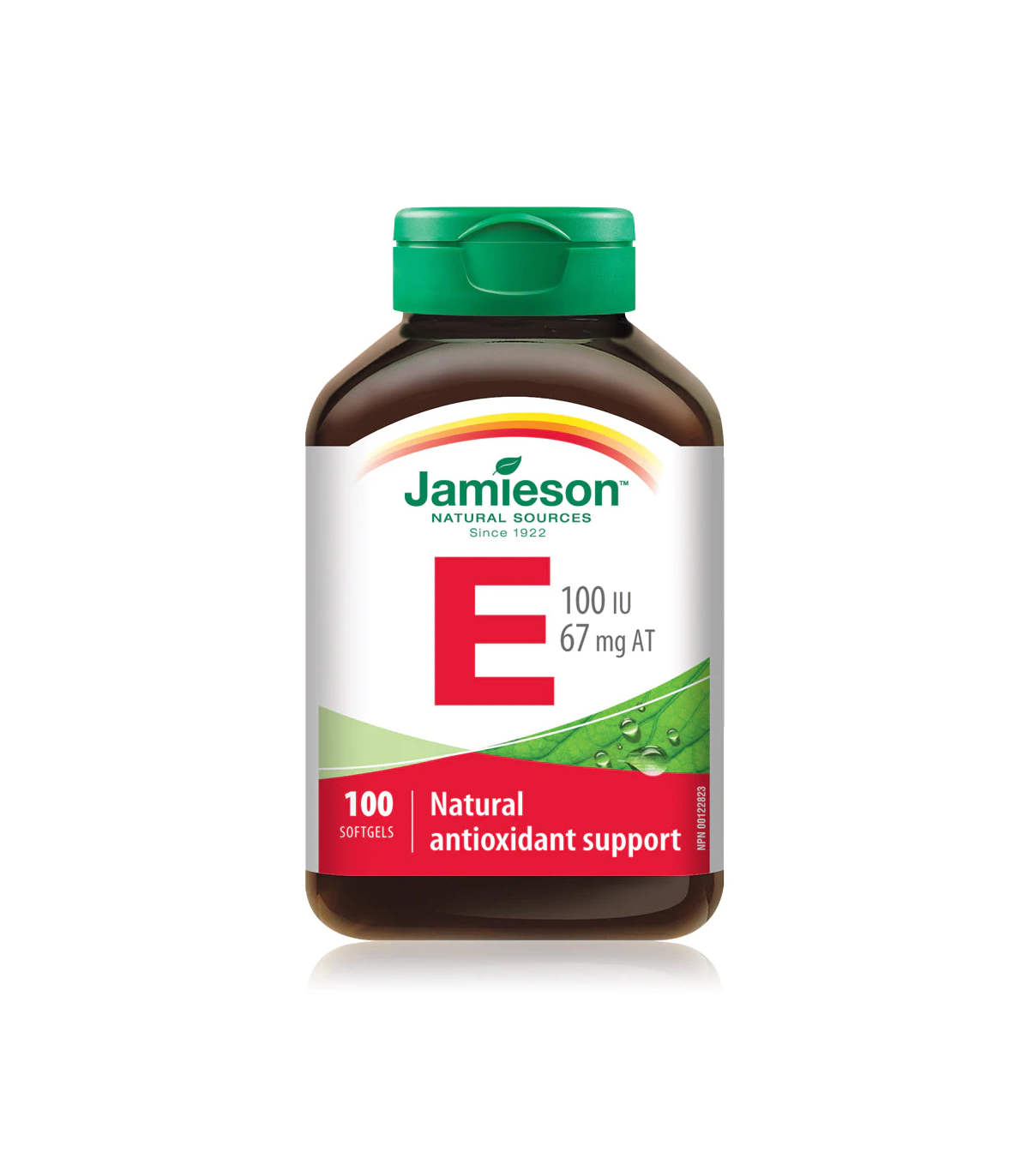 Jamieson Vitamin E 100 IU 100 Softgels | Unbeatable Prices, Daily Deals | VITASHOP