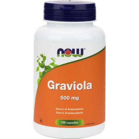 NOW Foods 나우 푸드 그라비올라 500 mg, 100 캡슐 | 매일 업데이트되는 특가 상품 | VITASHOP