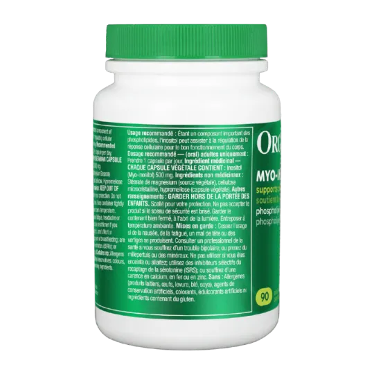Organika Inositol (Myo-Inositol) 90 Vegi Capsules | Unbeatable Prices, Daily Deals | VITASHOP