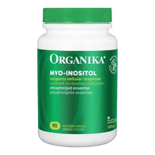 Organika Inositol (Myo-Inositol) 90 Vegi Capsules | Unbeatable Prices, Daily Deals | VITASHOP