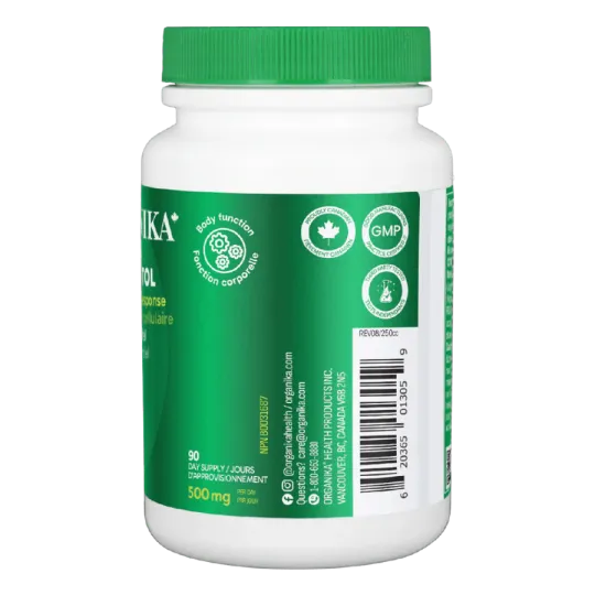 Organika Inositol (Myo-Inositol) 90 Vegi Capsules | Unbeatable Prices, Daily Deals | VITASHOP