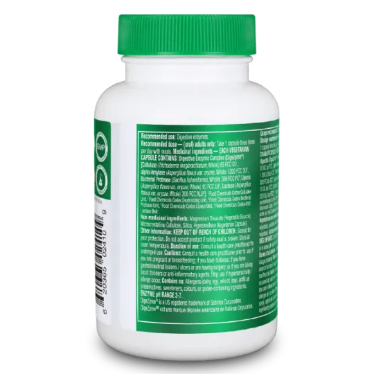 Organika Full Spectrum Plant Enzymes 60 Vegi Capsules | Unbeatable Prices, Daily Deals | VITASHOP