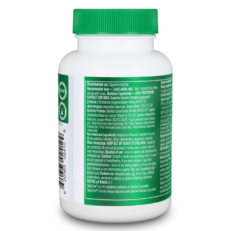 Organika Full Spectrum Plant Enzymes 60 Vegi Capsules | Unbeatable Prices, Daily Deals | VITASHOP