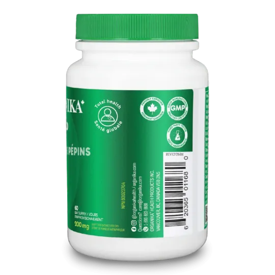 Grape Seed Extract (Hi Potency 95 % Opc) 120 Capsules | Safest & Easiest Shopping Vitamins Online | VITASHOP