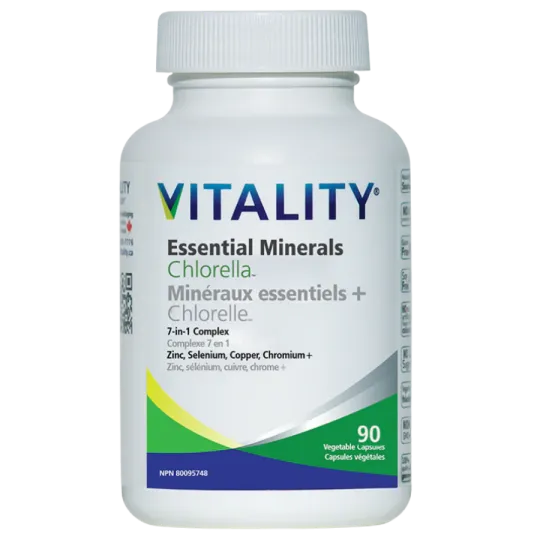 Trace Minerals+Chlorella 90 Vegi Capsules | Safest & Easiest Shopping Vitamins Online | VITASHOP