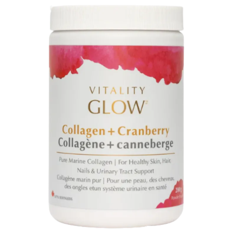 VITALITY GLOW Collagen + Cranberry 25 Day 200 g | Unbeatable Prices, Daily Deals | VITASHOP
