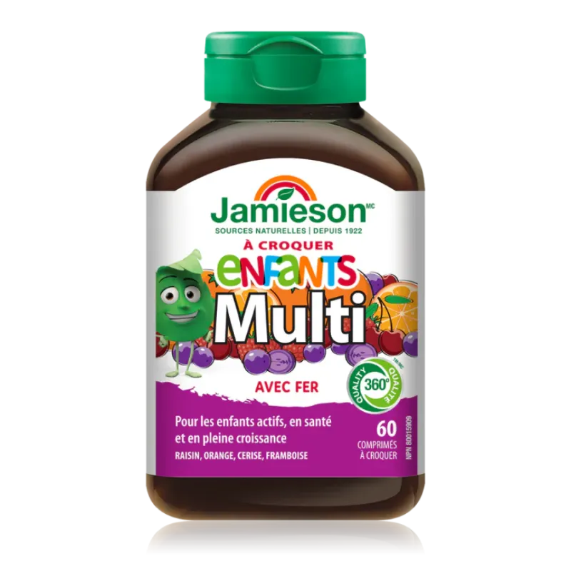 Jamieson 100% Complete Kids Multi 60 Chewable Tablets | Unbeatable Prices, Daily Deals | VITASHOP