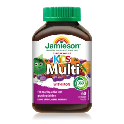 Jamieson 100% Complete Kids Multi 60 Chewable Tablets | Unbeatable Prices, Daily Deals | VITASHOP