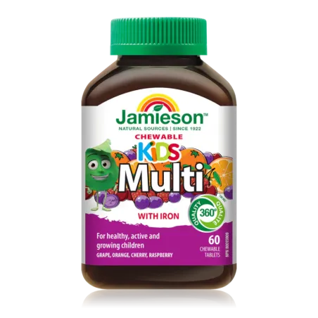 Jamieson 100% Complete Kids Multi 60 Chewable Tablets | Unbeatable Prices, Daily Deals | VITASHOP