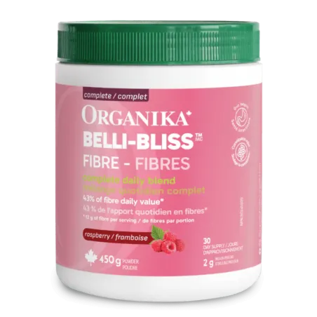 Organika Belli-Bliss Complete Fibre Raspberry 450 g Powder | Unbeatable Prices, Daily Deals | VITASHOP