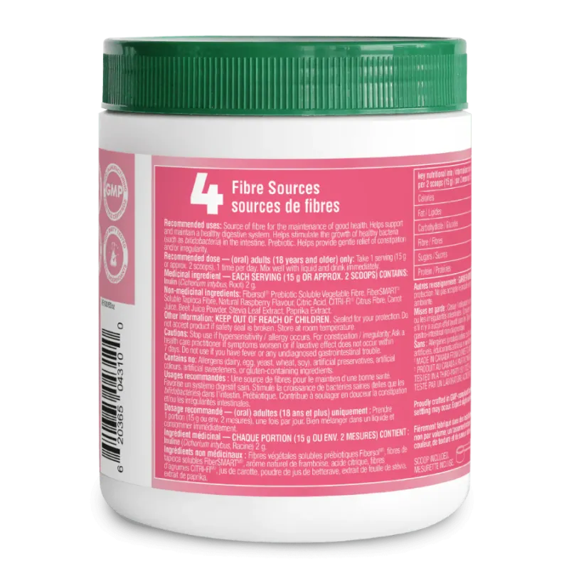Organika Belli-Bliss 컴플리트 화이버 라즈베리 맛 450g 파우더 | 뛰어난 가격, 매일 할인 | VITASHOP