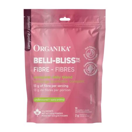Organika Belli-Bliss 完全纤维无味 15克 x 10袋 | 无与伦比的价格，每日优惠 | VITASHOP