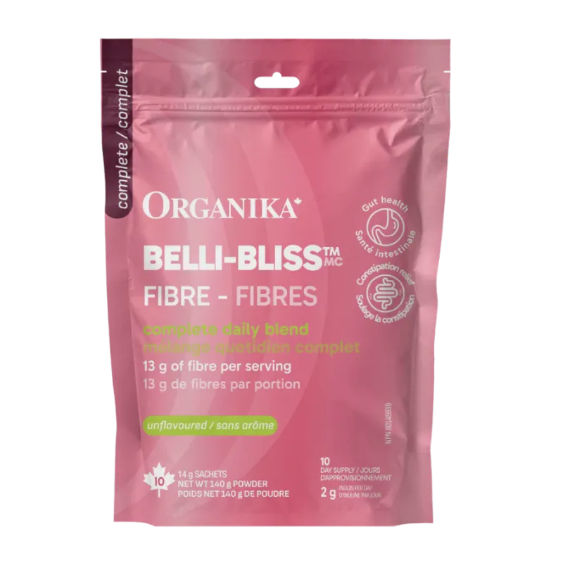 Organika Belli-Bliss Fibres Complète Poudre Sans Arôme 15 g x 10 Sachets | Prix imbattables, Offres quotidiennes | VITASHOP