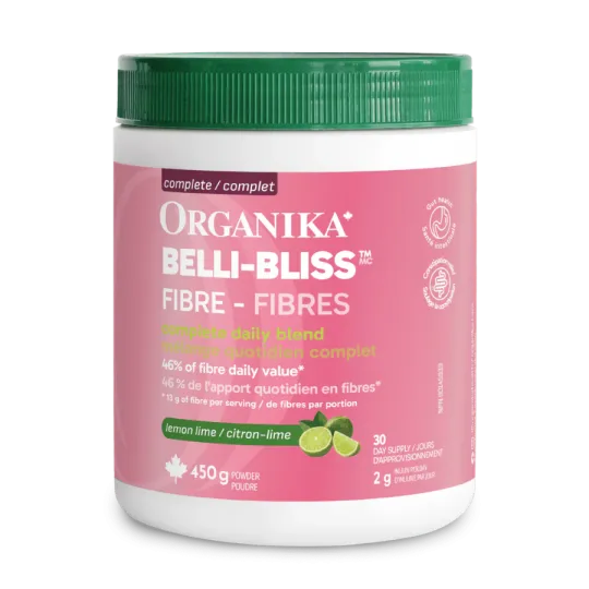 Organika Belli-Bliss Complete Fibre Lemon Lime 450 g Powder | Unbeatable Prices, Daily Deals | VITASHOP