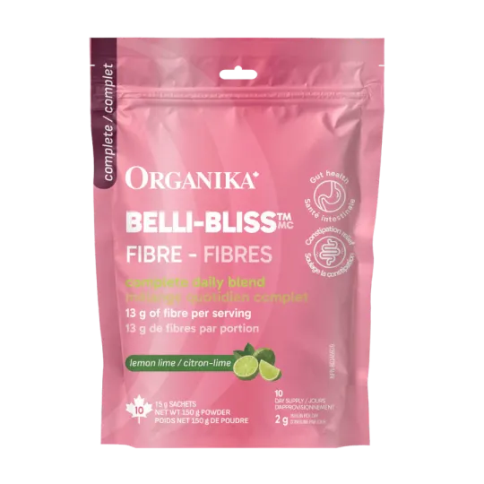 Organika Belli-Bliss 完全纤维 柠檬酸橙 15克 x 10袋 | 无与伦比的价格，每日优惠 | VITASHOP