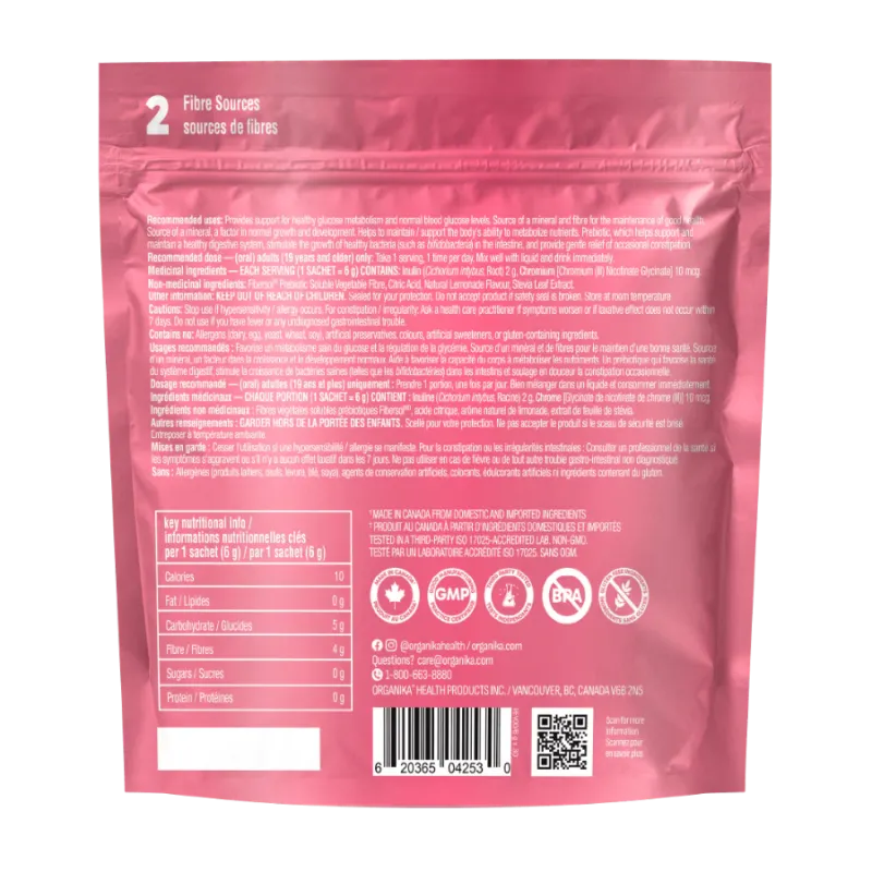 Organika Belli-Bliss Glucose Fibre Lemonade 6 g x 30 Sachets| Unbeatable Prices, Daily Deals | VITASHOP