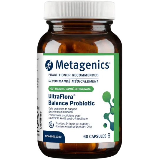 Metagenics UltraFlora Balance Probiotic 60 Capsules | Unbeatable Prices, Daily Deals | VITASHOP
